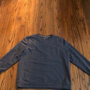 Black brown 1826 crew neck long sleeve shirt